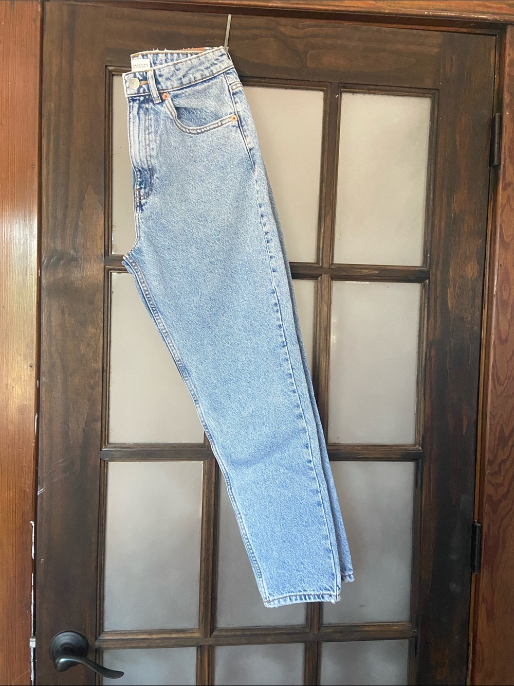 ZARA Light Blue Mom Jeans - High Waist